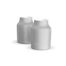 Load image into Gallery viewer, 10oz Armora Steel™ 2-Pack Tumblers, Vacuum Insulated with BusyLid™, Gray